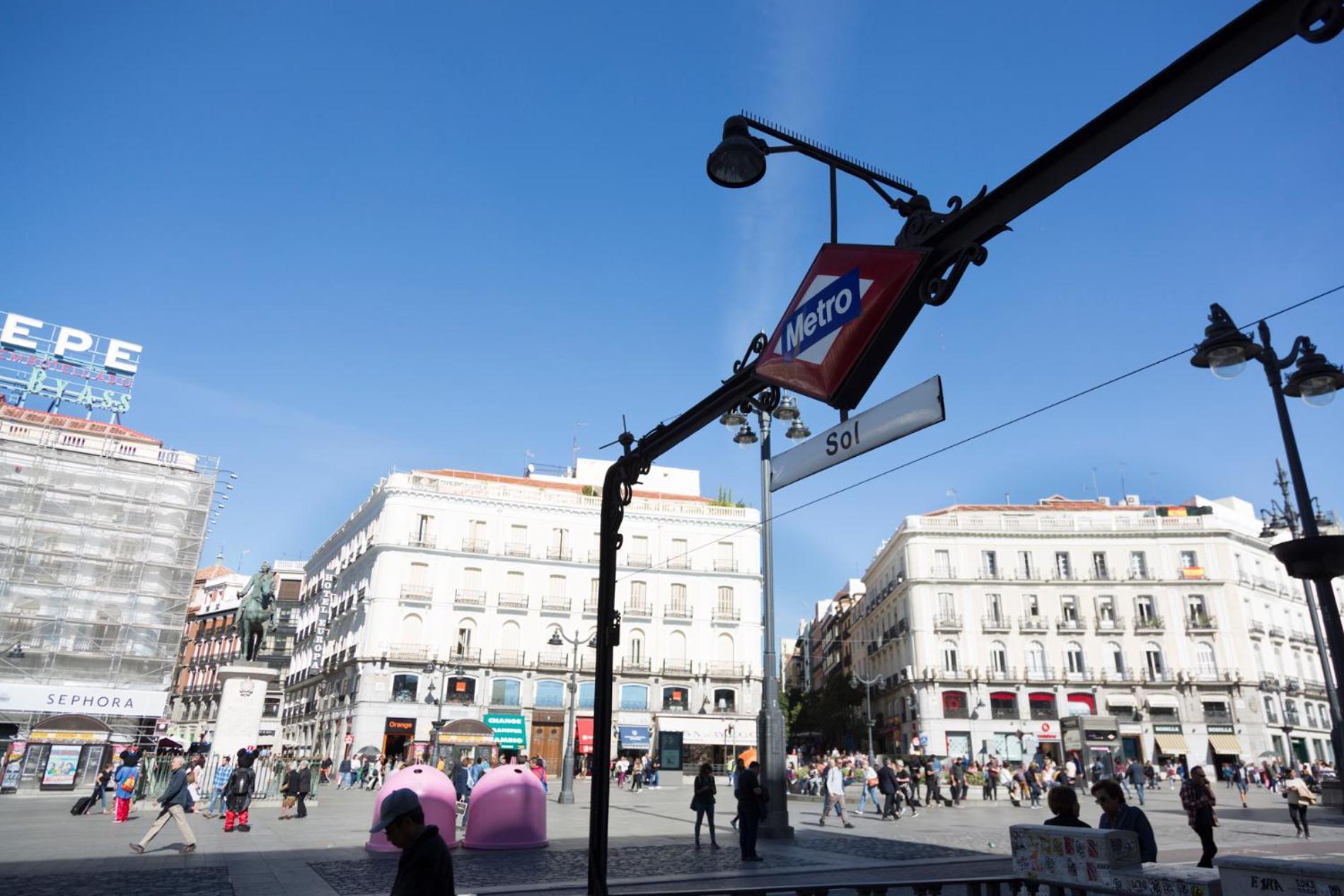 Ferienwohnung Puerta Del Sol Madrid Exterior foto